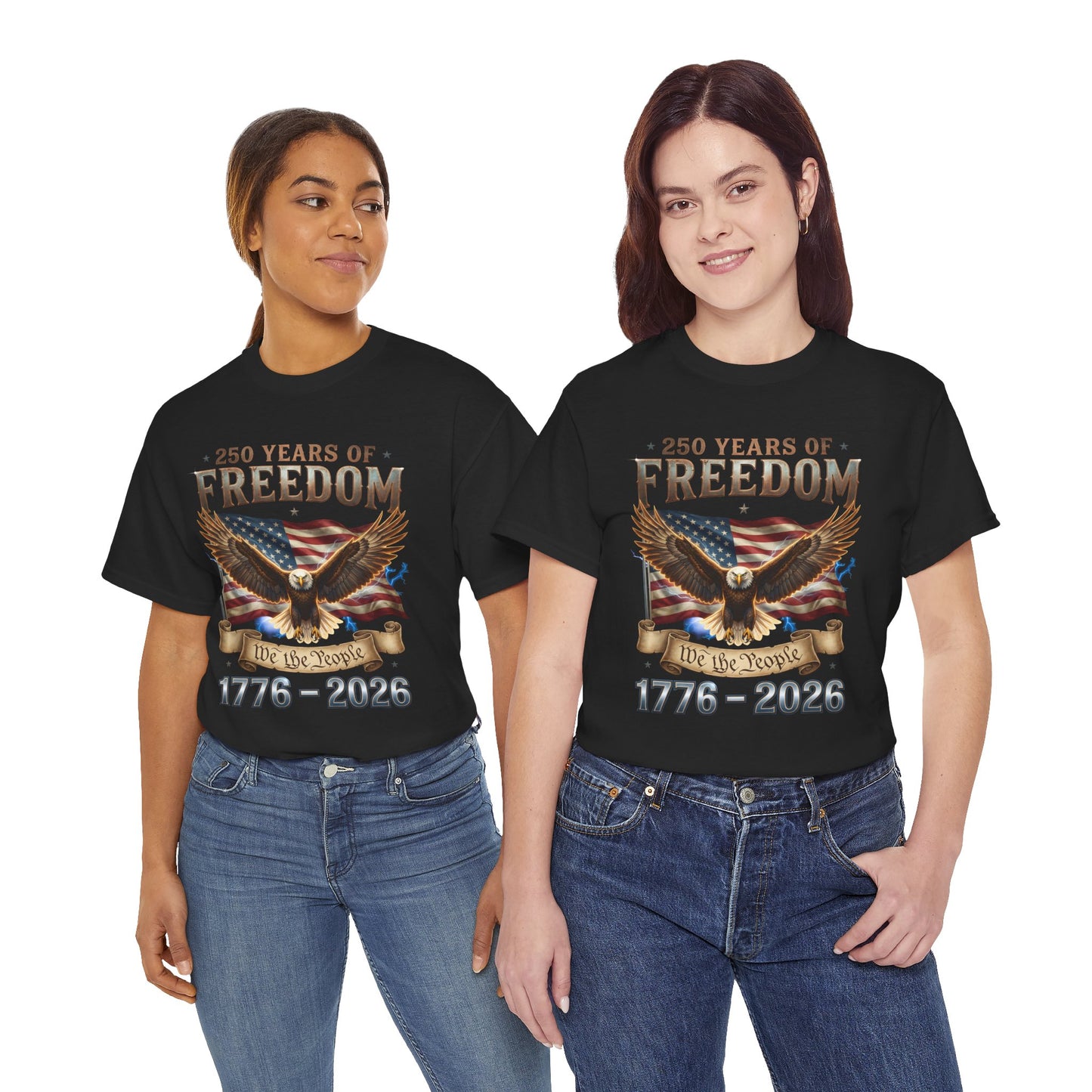250 Years of Freedom 1776-2026 Eagle Tee, Patriotic Veteran Shirt, Limited 250th Anniversary